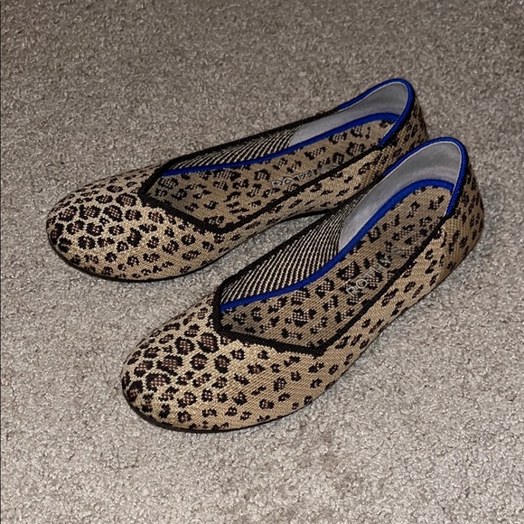 Rothy's Leopard Print Flats - Picture 1 of 5
